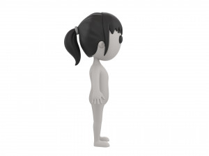 Character081 Girl Modelo 3D