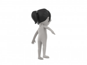 Character081 Girl Modelo 3D