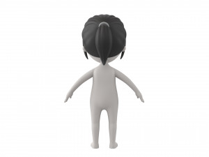 Character081 Girl Modelo 3D
