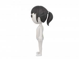 Character081 Girl Modelo 3D