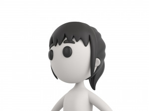 Character081 Girl Modelo 3D