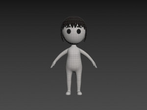 Character081 Girl Modelo 3D