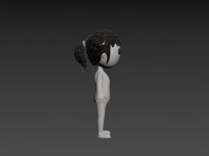 キャラクター081 女の子 3Dモデル