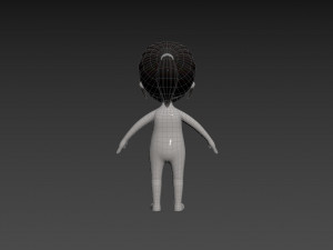 Character081 Girl Modelo 3D
