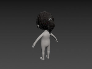 Character081 Girl Modelo 3D