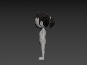 Character081 Girl Modelo 3D