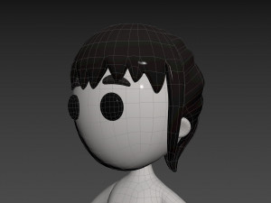 Character081 Girl Modelo 3D