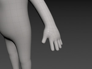 Character081 Girl Modelo 3D