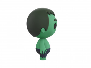 Character082 Zombie Modello 3D
