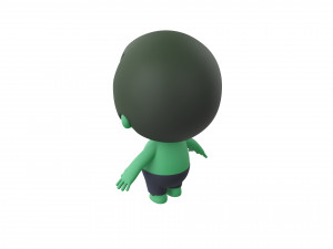 Character082 Zombie Modello 3D