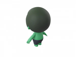 Character082 Zombie 3D Model