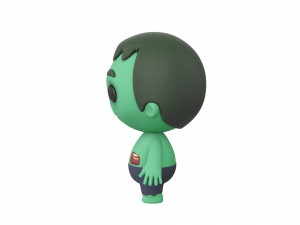 Character082 Zombie Modello 3D