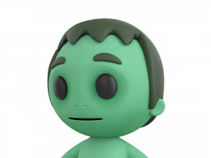 Character082 Zombie 3D Model