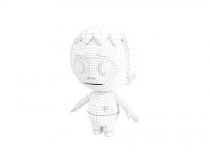 Character082 Zombie Modello 3D
