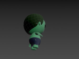 Character082 Zombie Modello 3D