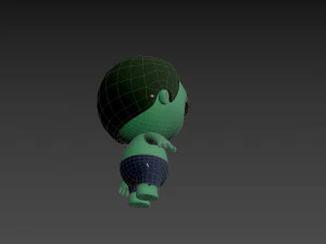 Character082 Zombie 3D Model