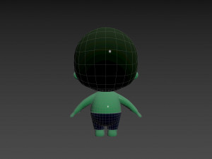 Character082 Zombie Modello 3D