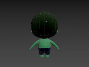 Character082 Zombie 3D Model