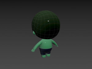 Character082 Zombie Modello 3D
