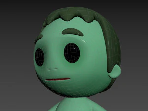 Character082 Zombie 3D Model