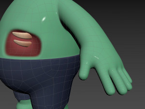 Character082 Zombie Modello 3D