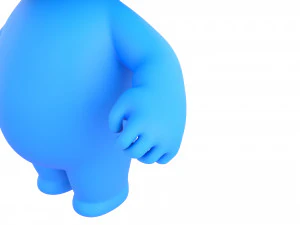 Character083 Rigged Little Man 3D Model