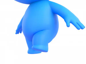 Character083 Rigged Little Man 3D Model