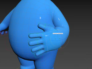 Character083 Rigged Little Man 3D Model