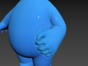 Character083 Rigged Little Man 3D Model