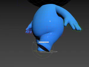 Character083 Rigged Little Man 3D Model