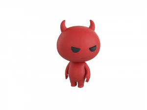 Character084 Rigged Devil 3D Model