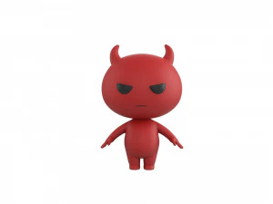Character084 Rigged Devil 3D Model