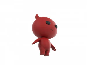 Character084 Rigged Devil 3D Model