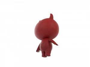 Character084 Rigged Devil 3D Model