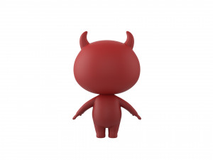 Character084 Rigged Devil Modelo 3D