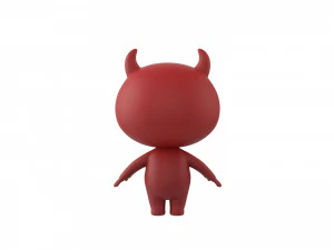 Character084 Rigged Devil 3D Model
