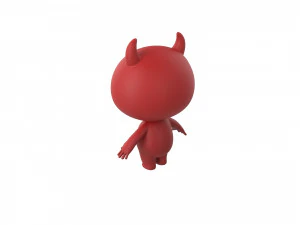 Character084 Rigged Devil 3D Model
