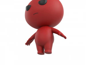 Character084 Rigged Devil 3D Model