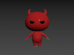 Character084 Rigged Devil Modelo 3D