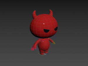 Character084 Rigged Devil Modelo 3D