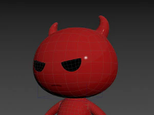 Character084 Rigged Devil 3D Model