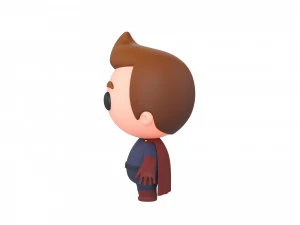 Character085 Hero 3D Model