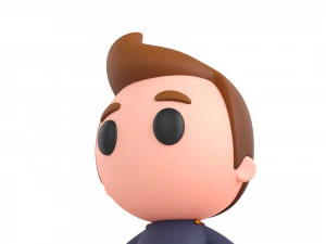 Character085 Hero 3D Model