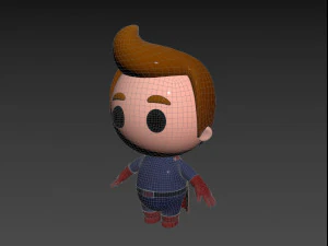 Character085 Hero 3D Model