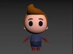 Character085 Hero 3D Model