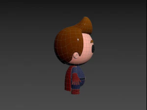 Character085 Hero 3D Model