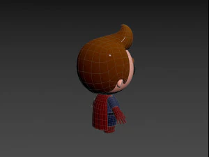 Character085 Hero 3D Model