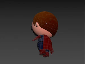 Character085 Hero 3D Model