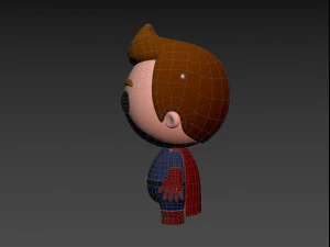 Character085 Hero 3D Model
