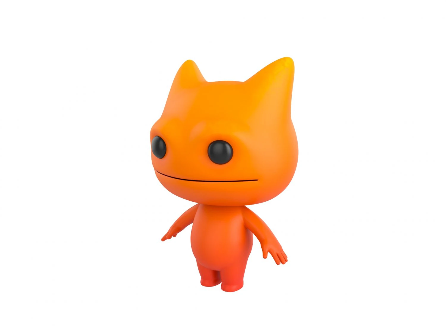 Character086 Monster 3D Model .c4d .max .obj .3ds .fbx .stl .blend 